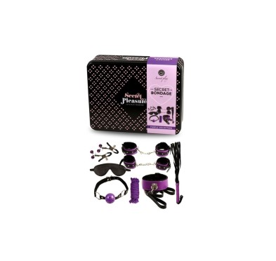 Secret Bondage - Set 8 pcs Purple & Black